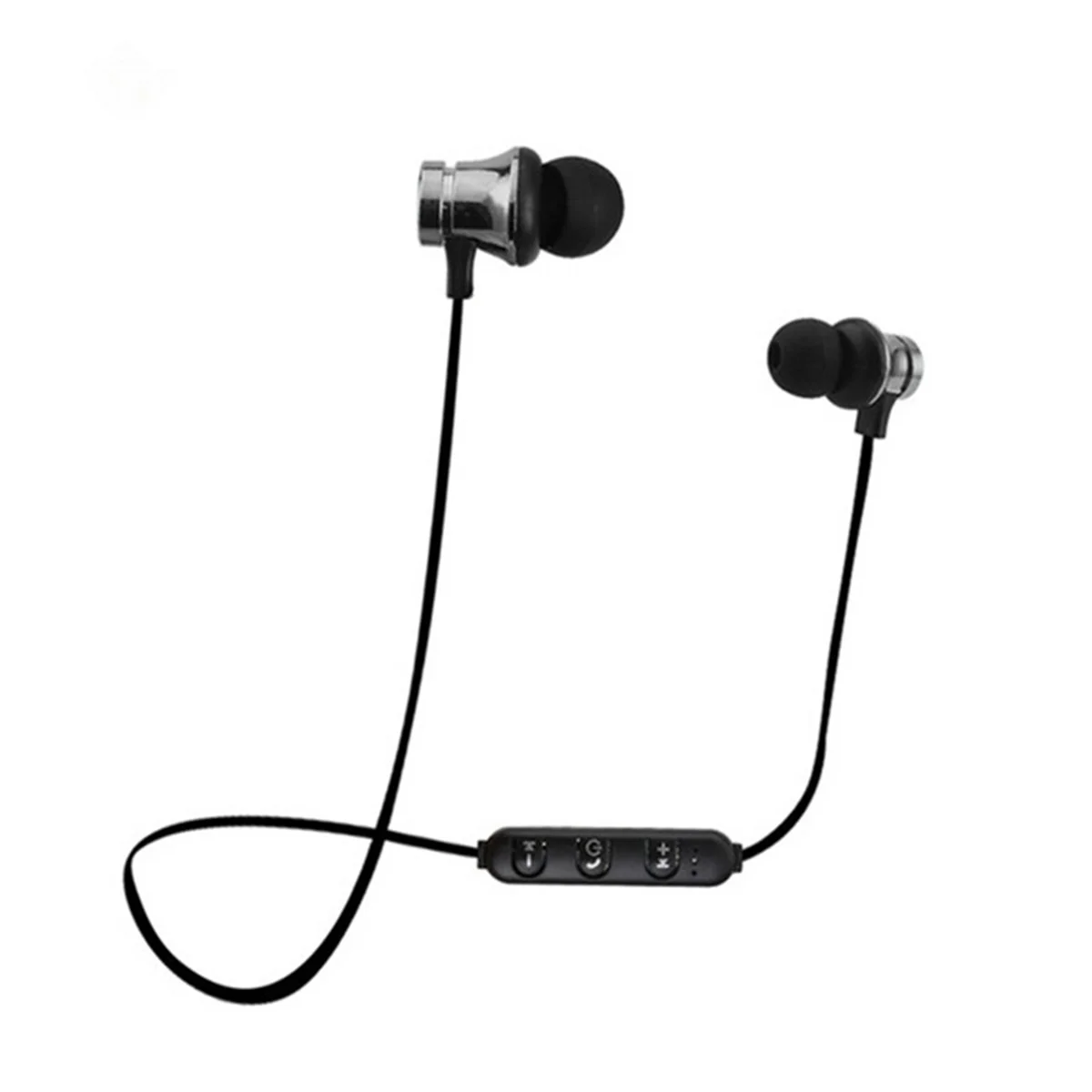 Металлические Магнитные наушники беспроводные Bluetooth наушники спортивные наушники с защитой от пота для мобильного телефона MP3 MP4 компьютера