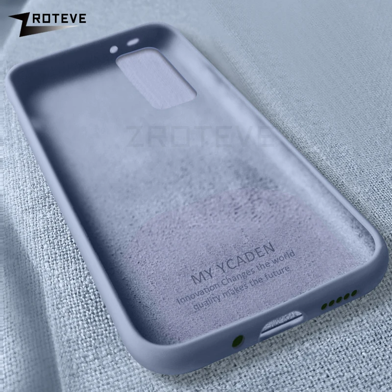 Nova 7 Pro Чехол Zroteve жидкий силиконовый чехол для Huawei 7i 6 SE Coque Nova6 5G 5T 5Z 5i |