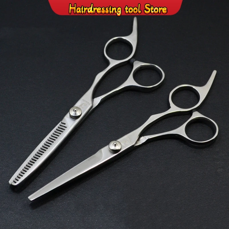 Professional 6 Inch Japan 4cr Hair Scissors Cut Hair Cutting Salon
