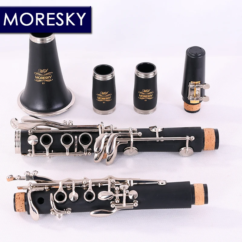 MORESKY Clarinet 17 Key Falling Tune B /ABS pipe body material bB E1 | Спорт и развлечения