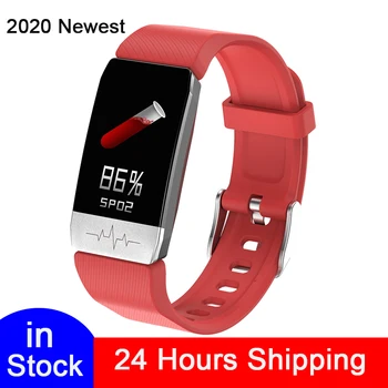 

IWO 2020 Reloj Inteligente Body Temperature Measure Smart Watch Men Women Sport Clock Heart Rate Blood Pressure Monitor Watch