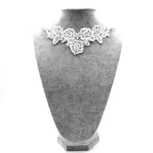 Вышивка шеи воротник diy Ложные воротнички Водорастворимая москитная сетка Женская бутоньерка трехмерные кружевные аксессуары