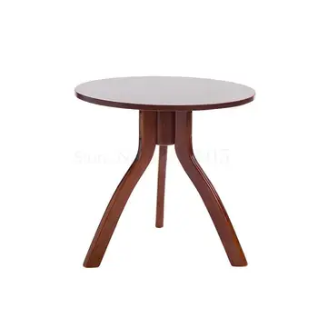 

Small Tea Table, Solid Wood, Simple Small Family, Round Sofa, Japanese Living Room, Coffee Table
