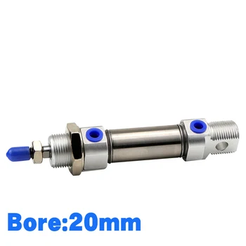 

Mini cilindro de acero inoxidable MI20-10/15/20/25/30/40/50-S-CA/U/R/CM