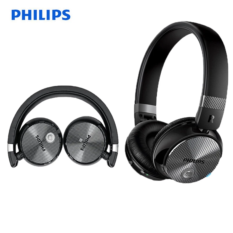 US $75.06 Original Philips SHB8850 wireless headset Bluetooth active noise reduction powerful beterry NFC Earphone with microphone