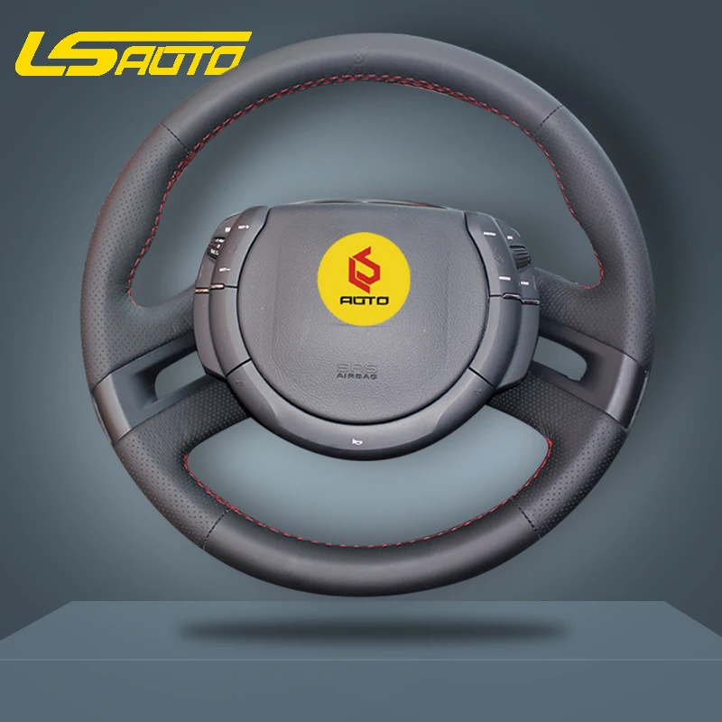 Оплетка для руля чехол Citroen C4 Picasso 2007 2013 funda volante кожаный руля|Чехлы на руль| |