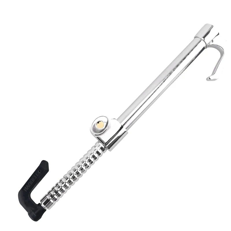 

Reliable Car Steering Wheel Lock Brake Pedal Clutch Lock Retractable Hook Universal Anti-Theft for Van Car Suv Lorry Truck Heavy
