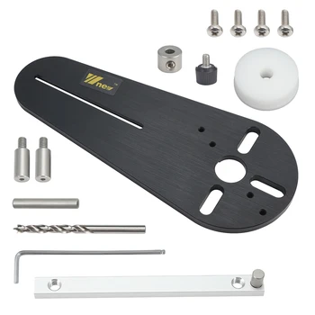 

Circle Cutting Jig Electric Hand Wood Trimmer/Router Woodworking Milling Circle Groove DIY Hand Woodworking Tools Set