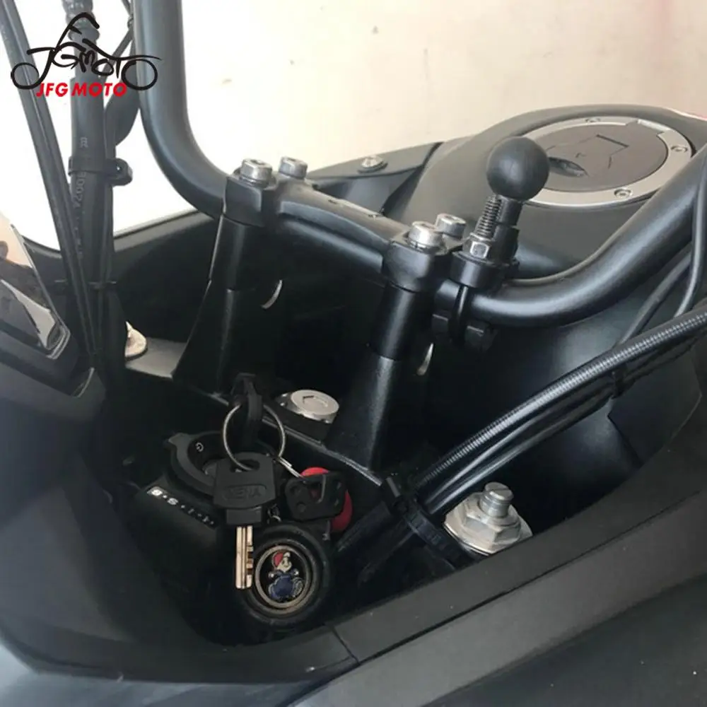 Мотоциклетный CNC зажим для руля переходник крепление HONDA NC700S NC700X NC750X CB500S|Руль