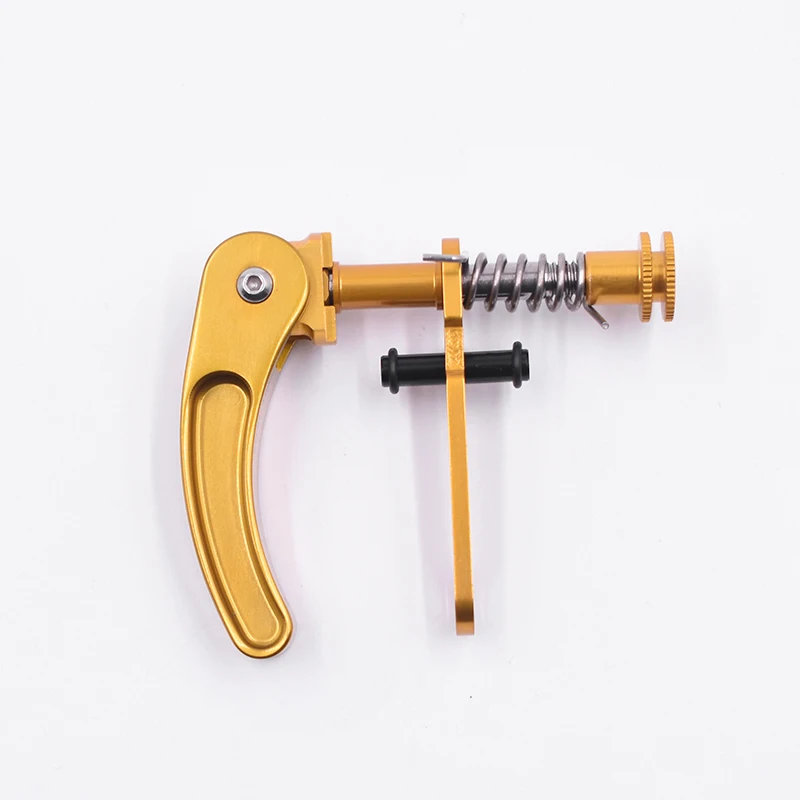 TWTOPSE Bike Seatpost Clamp 38.6g For Brompton Folding Bicycle Seat Post Quick Release Clamp Titanium Axle Part Accessory
