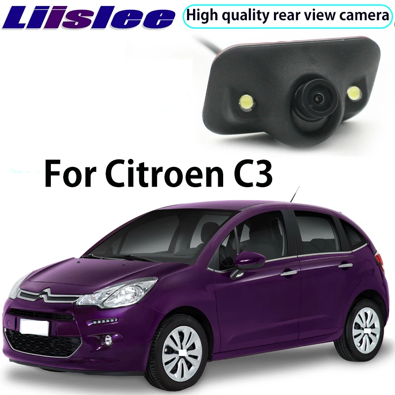 Автомобильная камера для Citroen C3 2002 ~ 2014 Высокое качество заднего вида резервная