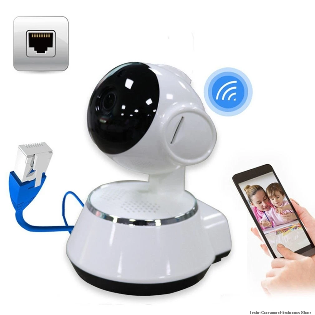 720P WiFi IP камера Детский Монитор Портативная HD Беспроводная умная детская камера Аудио Видео Запись наблюдения домашняя камера безопасности
