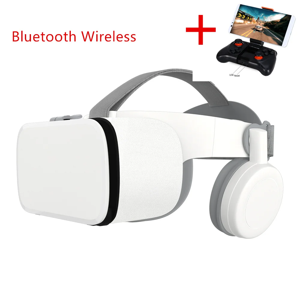 3D очки виртуальной реальности BOBOVR Z6 с Bluetooth гарнитура игровые часы фильмы Google
