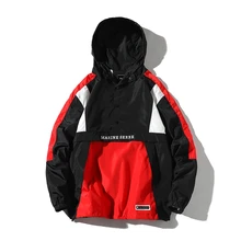 Aliexpress - LAPPSTER-Youth Men Harajuku Patchwork Jackets Coats 2020 Japanese Streetwear Vintage Windbreaker Korean Hooded Bomber Jackets