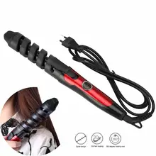Щипцы для завивки волос профессиональные щипцы для завивки вращающиеся щипцы для завивки палочки для волос гофрированные Утюги волнистые гофрированные стайлер для укладки