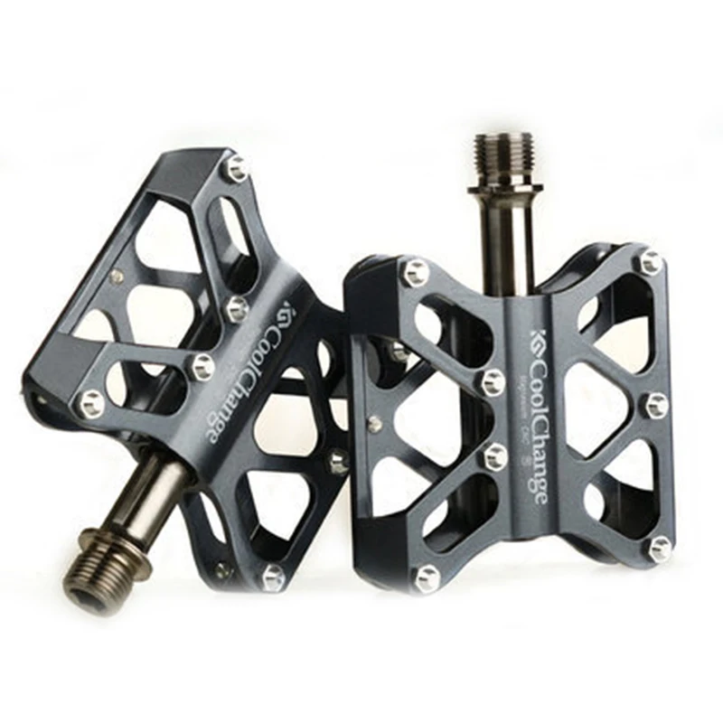 Black Pedals Outdoor Cycling Anti-skid Waterproof Dustproof Spare Parts