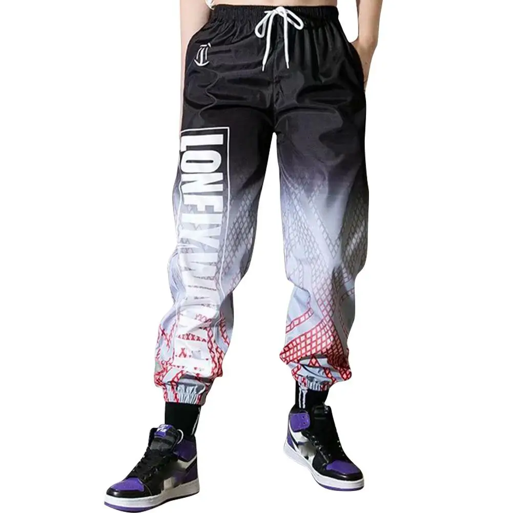 

Man and Woman Casual Pants Loose Trousers of Gradient Color Hip Hop Sports Wear