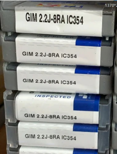 ISCAR 10 шт. карбидные вставки GIM 2.2j-8ra IC354