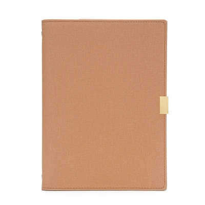 А5 роскошный бизнес-ежедневник со съемным листом планировщик офисный Дневник для леди блокнот - Цвет: Light Brown
