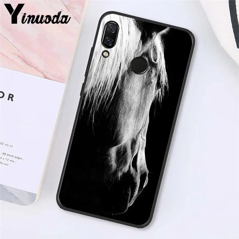 Horse Animal Running Printed