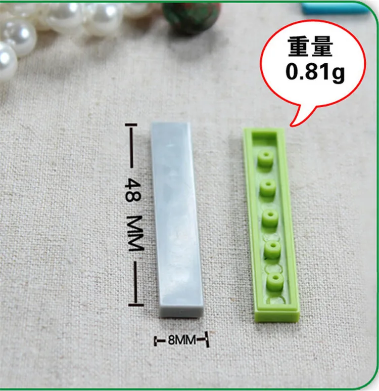 20 шт./лот кубики Moc сделай сам плитки на заказ 1x6 подходят для 6636 образовательных