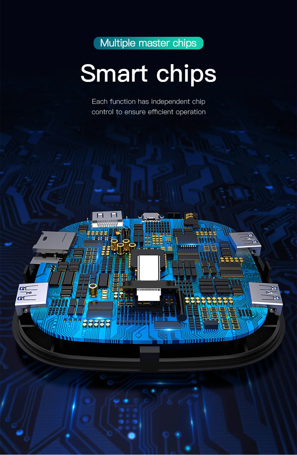Baseus USB C Dex станция к USB 3,0 HDMI usb-хаб для huawei P20 P30 Pro samsung S10 док-станция 8 usb портов usb type-C концентратор