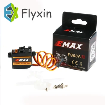 

1Pcs Hot Sale 1PCS Emax ES08A II Mini Plastic Gear Analog Servo 1.8kg/sec for RC Models