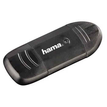 

Card reader USB2.0 Hama h-114731 Black