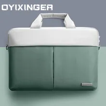Сумка для компьютера 15,6 дюймов Мужская женская сумка для ноутбука водонепроницаемая сумка для ноутбука сумки для Macbook lenovo hp Dell Бизнес Портфель