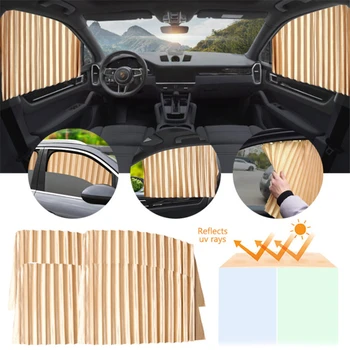 

Car curtain heat-insulating , telescopic universal curtain Car Side Windows Auto Windows Curtain