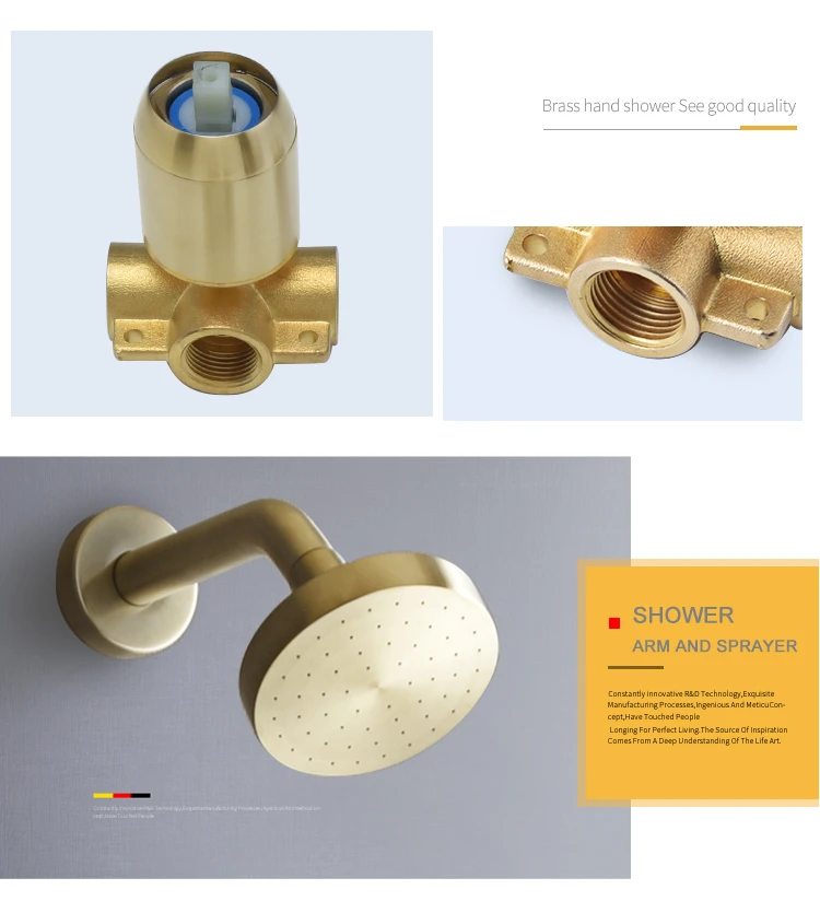 De Latão De Parede, Ouro Escovado, Luminária