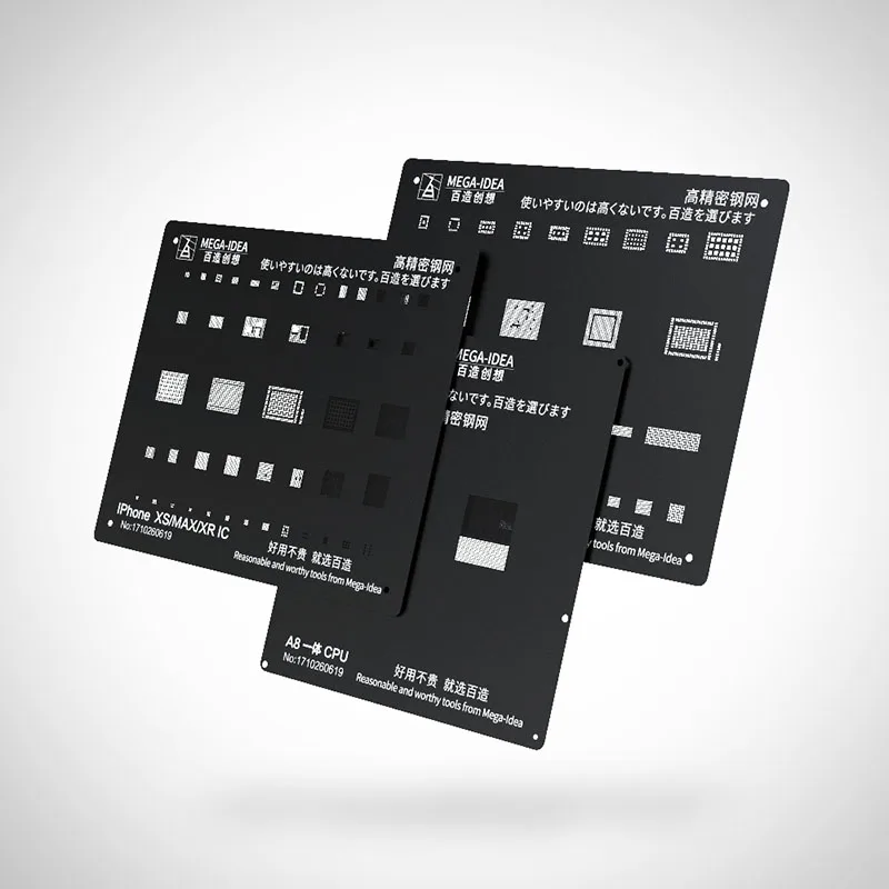 Jyrkior для iPhone A8/A9/A10/A11/A12 процессор процессора и модуль Ram завод жестяная сетка BGA