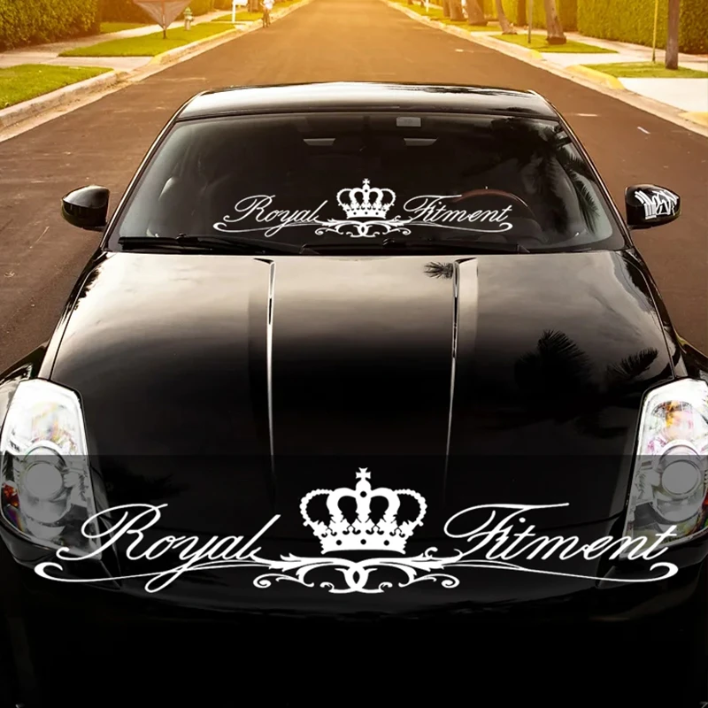 Cs40081 Diecut Vinyl Decal Royal Fitment Car Sticker Waterproof Auto