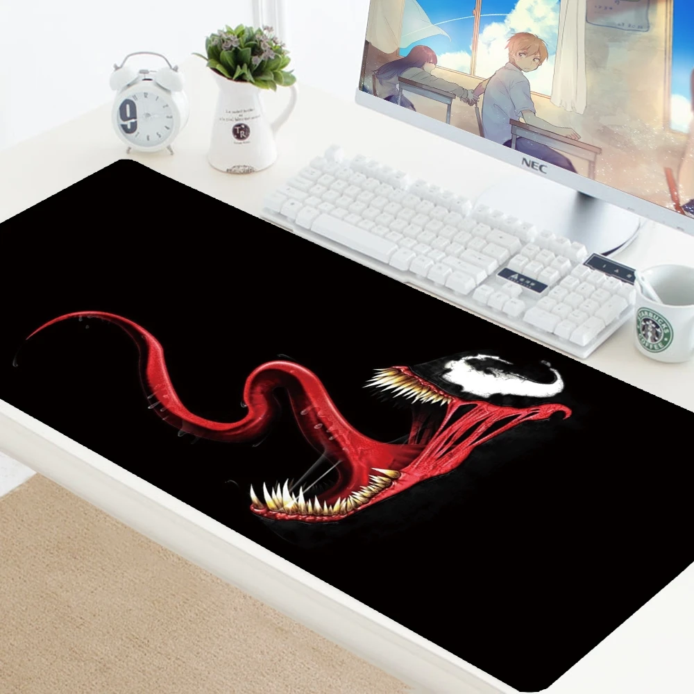 Venom коврик для мыши 70x30 см большой компьютерный коврик для мыши игровой коврик для мыши геймера для ноутбука игровой коврик для мыши офисный ПК коврик для мыши для cs: go