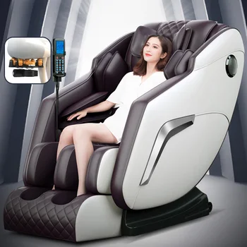 

Jinkairui Home Multi-functional Zero Gravity Massage Chair Automatic Electric Capsule Upgrade 8D Kneading Heat Free Installation