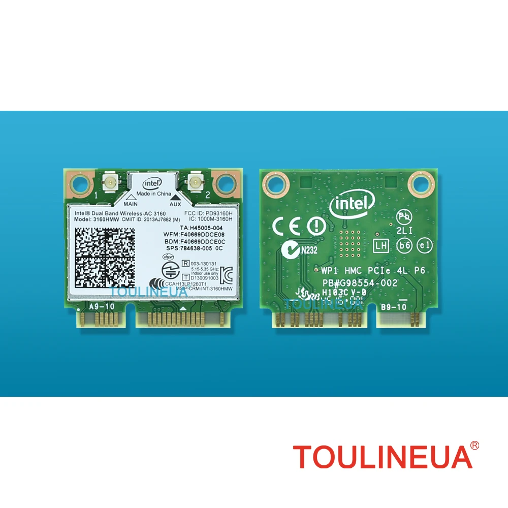 Brand New For Intel Dual Band Wireless Ac 3160 Intel3160 3160hmw 3160ac ...