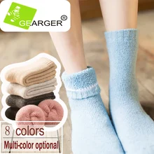 3 предмета, мериносовая шерсть, осенние и зимние плюшевые теплые женские носки, толстые хлопковые носки с кольцом, мягкие зимние плюшевые носки