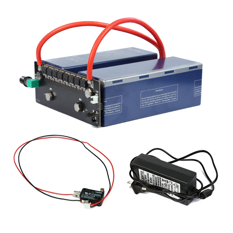 

2 string farad capacitor spot welder manual version super large energy storage handheld pulse 18650 lithium battery nickel sheet