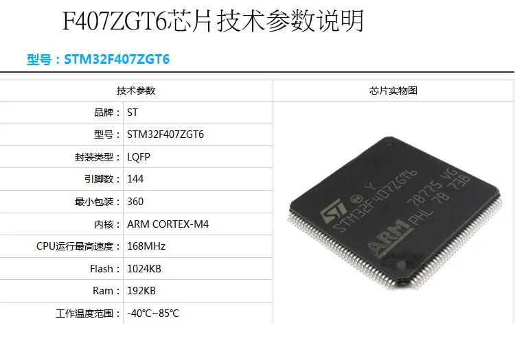Stm32f407 минимальная системная плата Stm32f407zgt6 макетная плата мини-плата M4