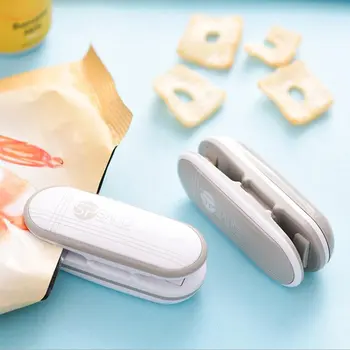 

Portable Heat Sealer Plastic Bag Storage Packet Mini Sealing Machine Handy Sealer Easy Resealer for Food Snack Kitchen Gadgets