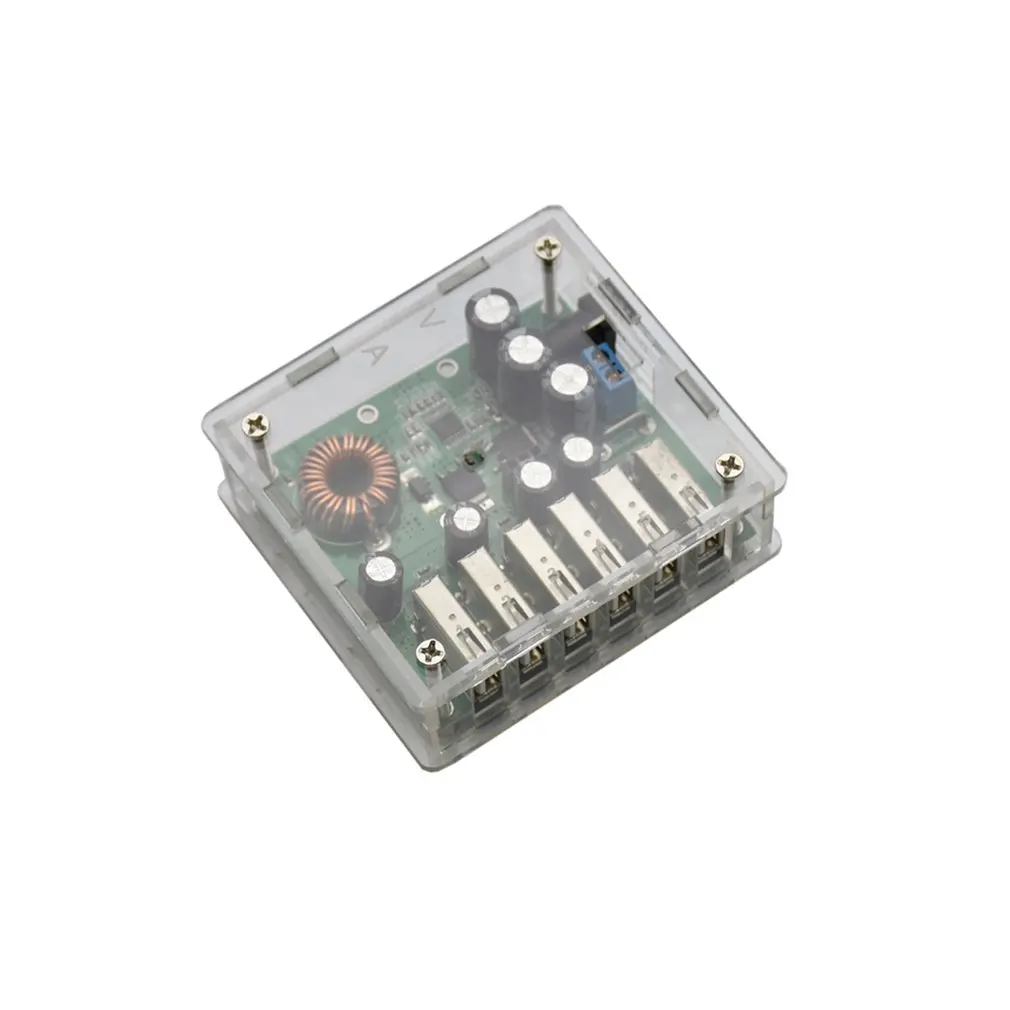 Высококачественный DC10-30V Buck 5V 6 модуль зарядного устройства USB Автоматическая идентификация защита напряжения CCL