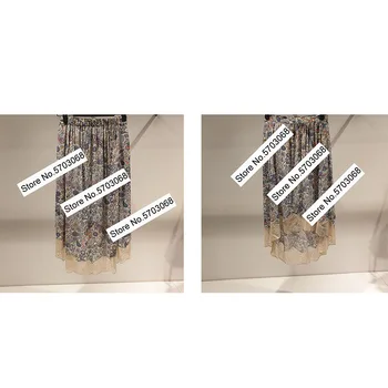 

[ElfStyle] - Vintage Coloful Paisley Print Asymmetric Midi Skirt Lace Embroidered Hem Long Fashion Skirt WOMAN