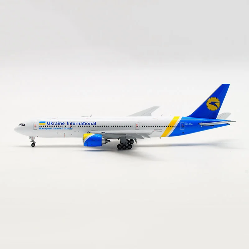 16 см, 1/400 масштаб, Boeing 777, украинские авиалинии, твердый самолет с шасси, колесо, модель игрушечного самолета, литая под давлением, модель самолета из сплава