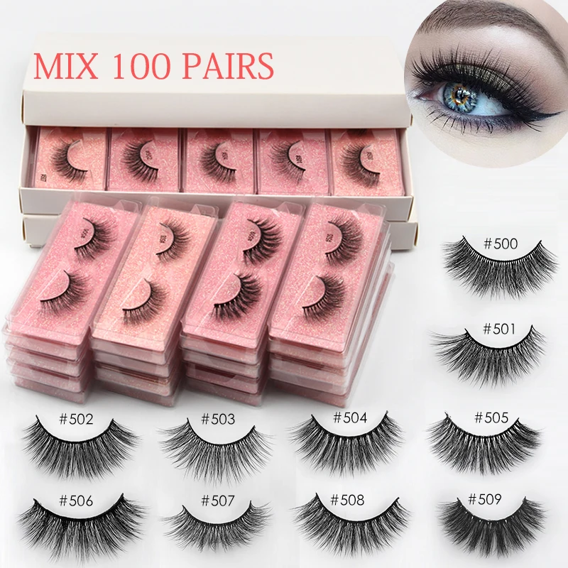 #5批发-3MIX 100 PAIRS