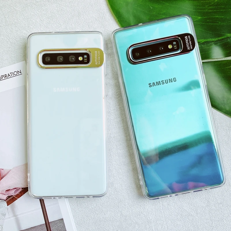 Защитный чехол из мягкого ТПУ для Samsung Galaxy S8 S9 S10 S10e Note 8 9 10 Plus A10 A10s A20 A20s A30 A30s A50 A40 |