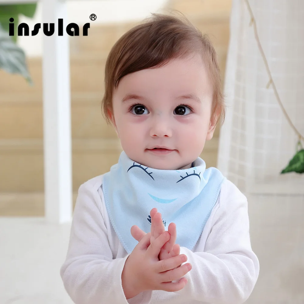 Изысканные детские нагрудники из ткани милая Одежда для девочек новорожденных