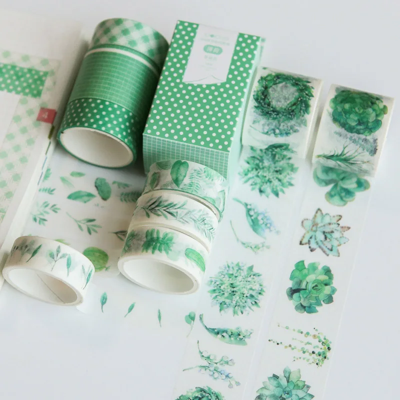 3 шт./компл. милый Единорог лента Washi Kawaii Фламинго декоративная клейкая цветок