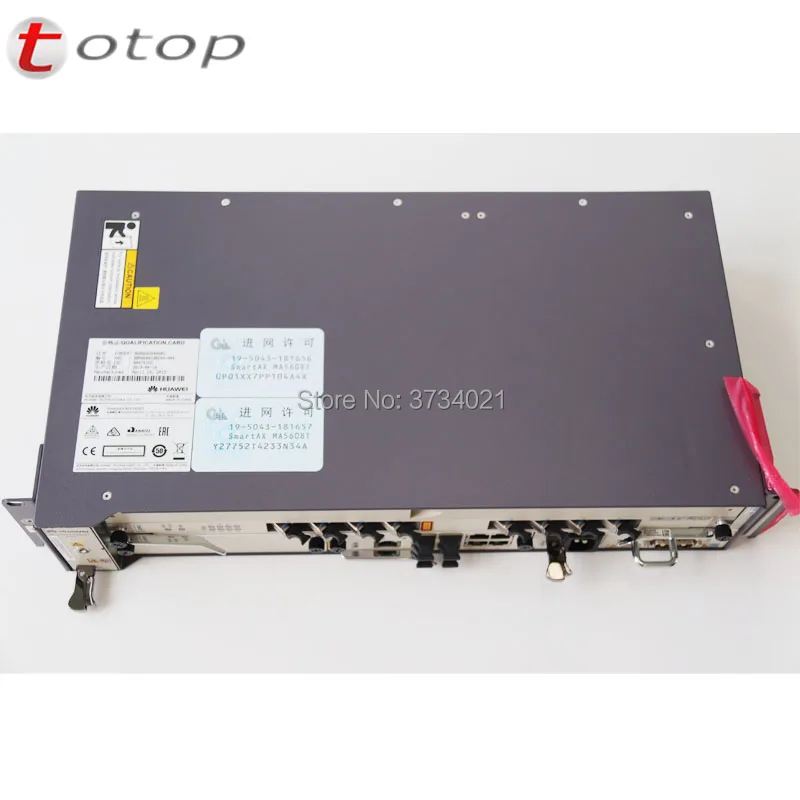 Оригинальный Новый HW 19 дюймов 1G GEPON OLT MA5608T 1 * MCUD MPWD AC GPON/EPON Оптический линейный