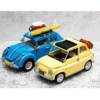 

2020 new Lepining City Car Creator Expert Series FIATed Nuova 500 Building Blocks 10271 Model Kids Gift Toys For Children