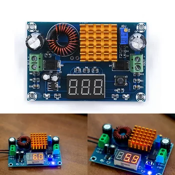 

DC 4V-35V To DC 5V-45V Boost Module Digital Voltmeter DC-DC Step Up Module Boost Converter Board 5A Power Adjustable For Voltage